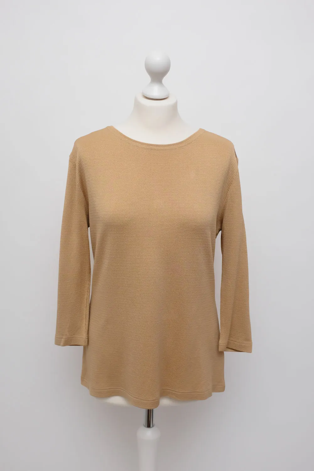 0050_ESCADA BEIGE SILK SWEATER