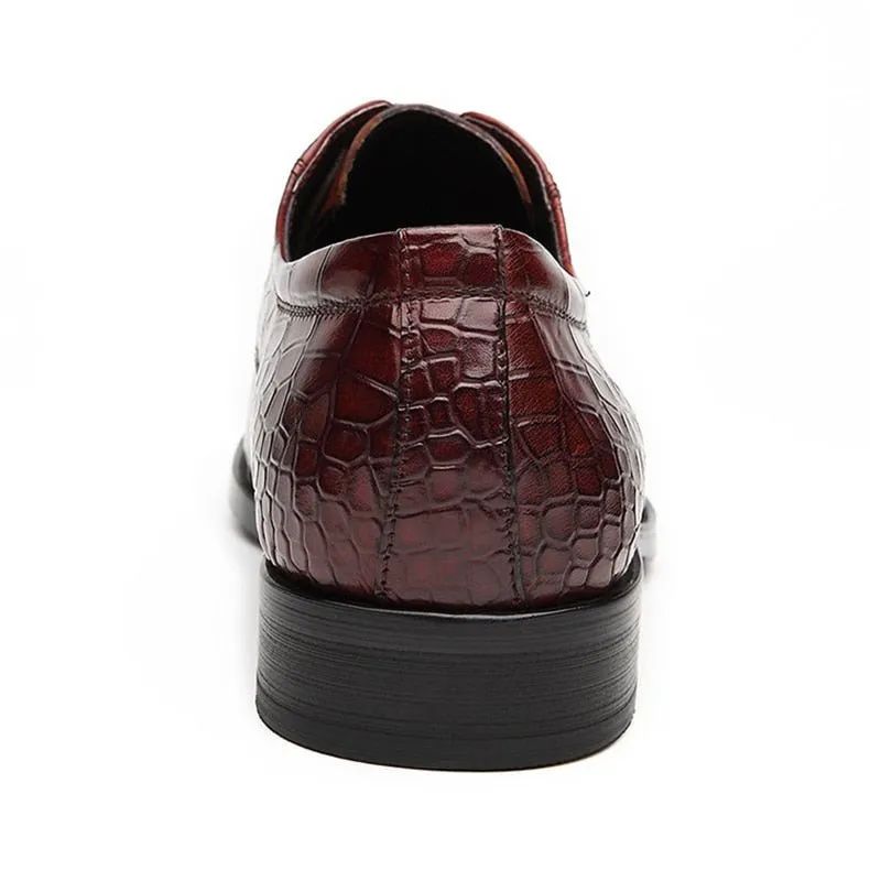 AlliLuxe Classic Lace Up Oxford Dress Shoes