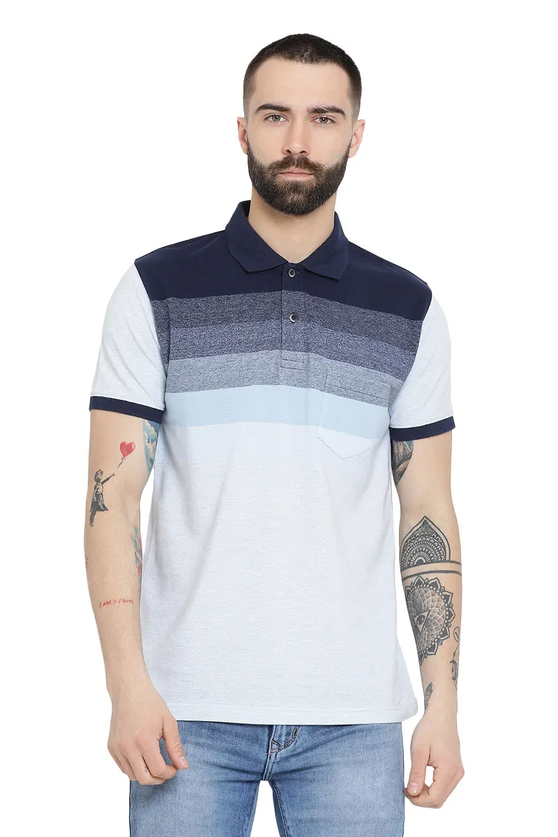 Axmann Color Blocked Polo T-Shirt