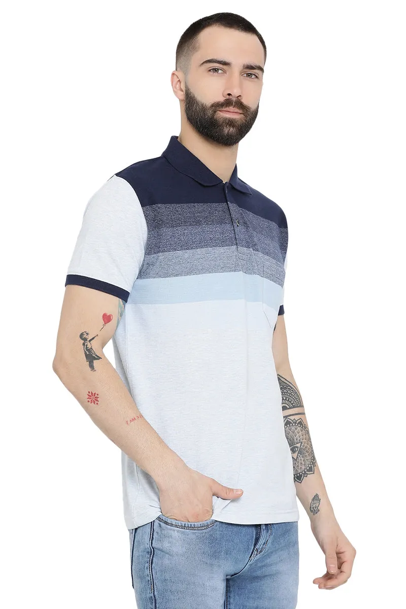 Axmann Color Blocked Polo T-Shirt