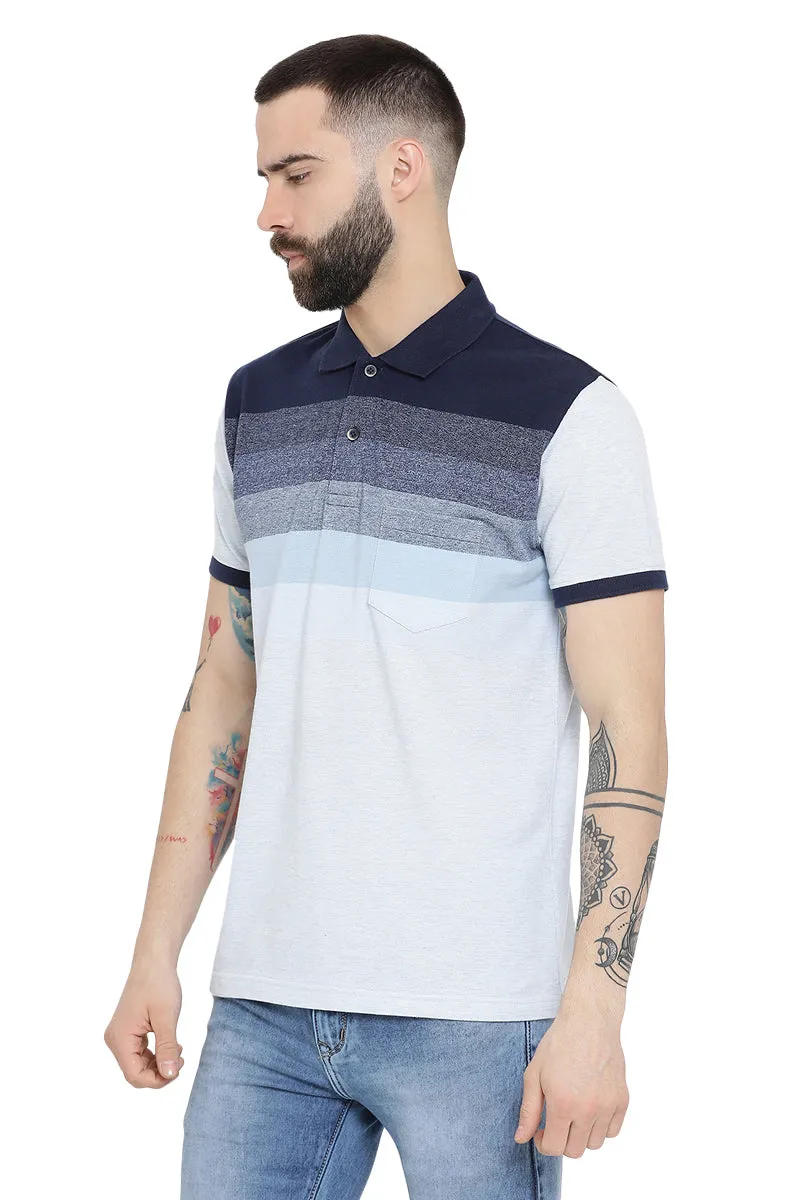 Axmann Color Blocked Polo T-Shirt