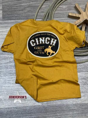 Boy's Cinch Tee ~ Gold