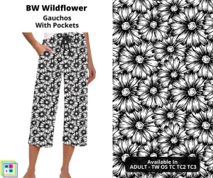 BW Wildflower Capri Gauchos By ML&M