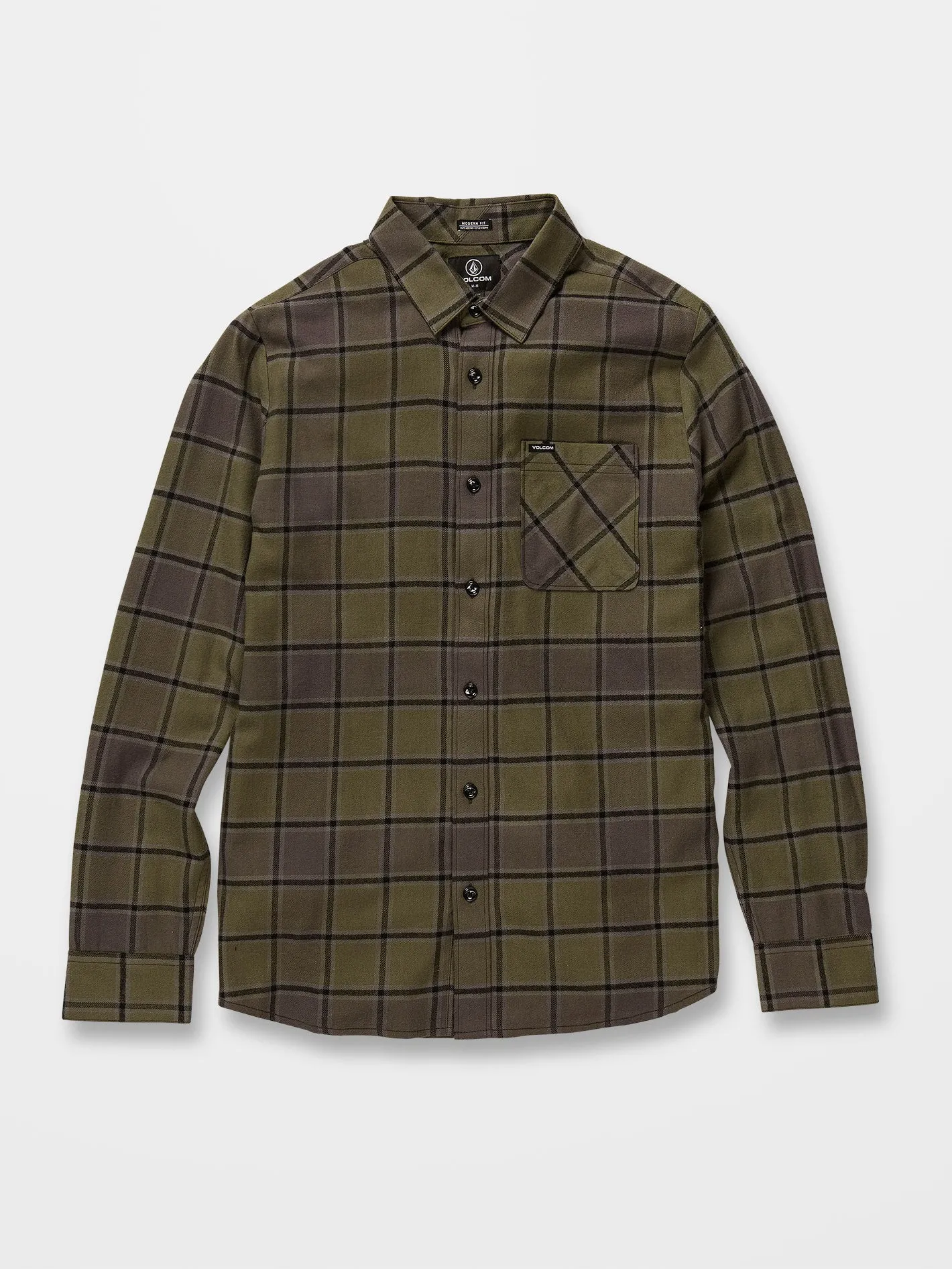 Caden Plaid Shirt - MILITARY