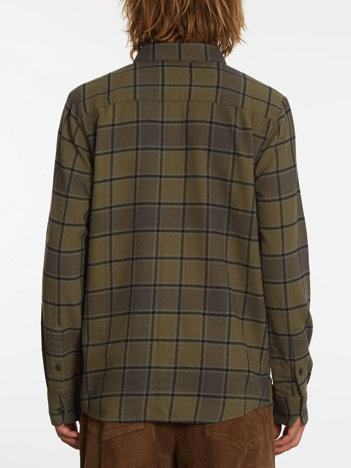 Caden Plaid Shirt - MILITARY