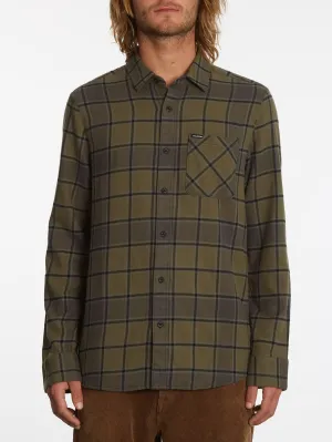 Caden Plaid Shirt - MILITARY