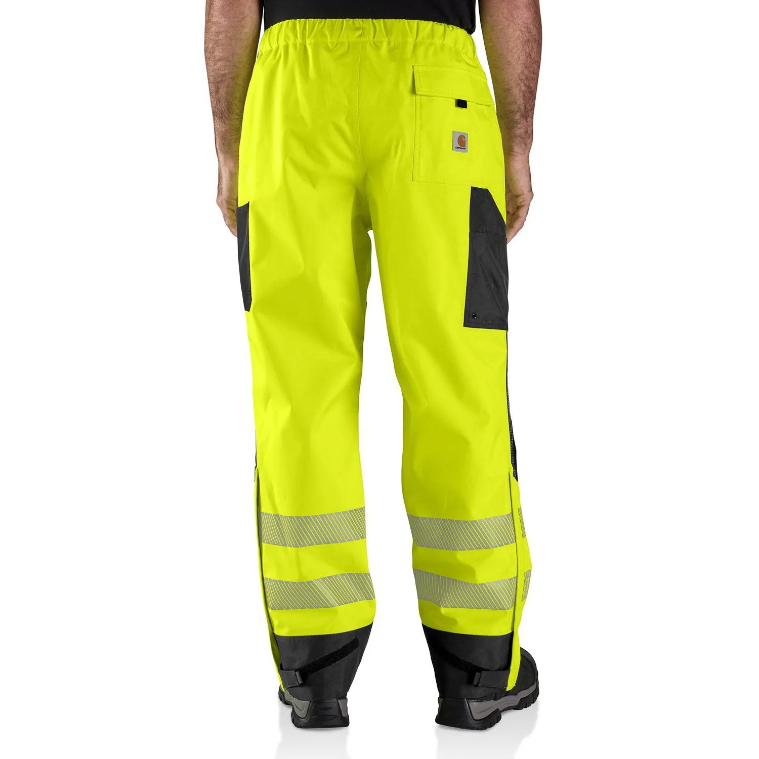 Carhartt Men's Storm Defender Class E Waterproof Hi-Vis Double-Front Pant