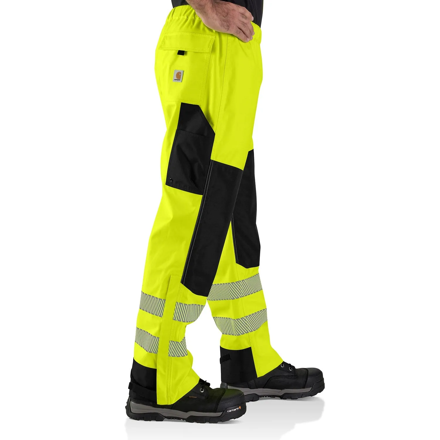 Carhartt Men's Storm Defender Class E Waterproof Hi-Vis Double-Front Pant