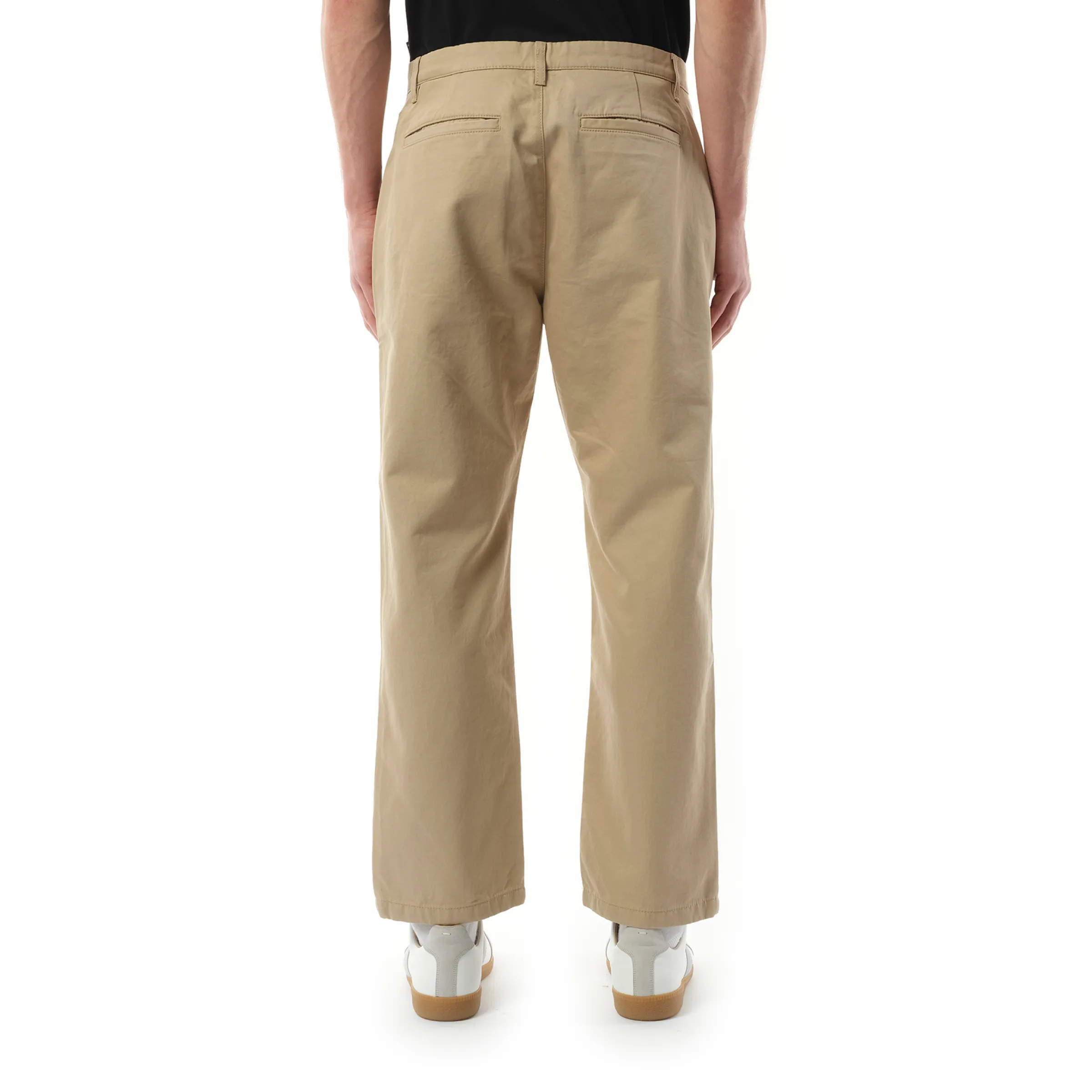 Classic Logo Chino Pants in Hazelnut/Off White