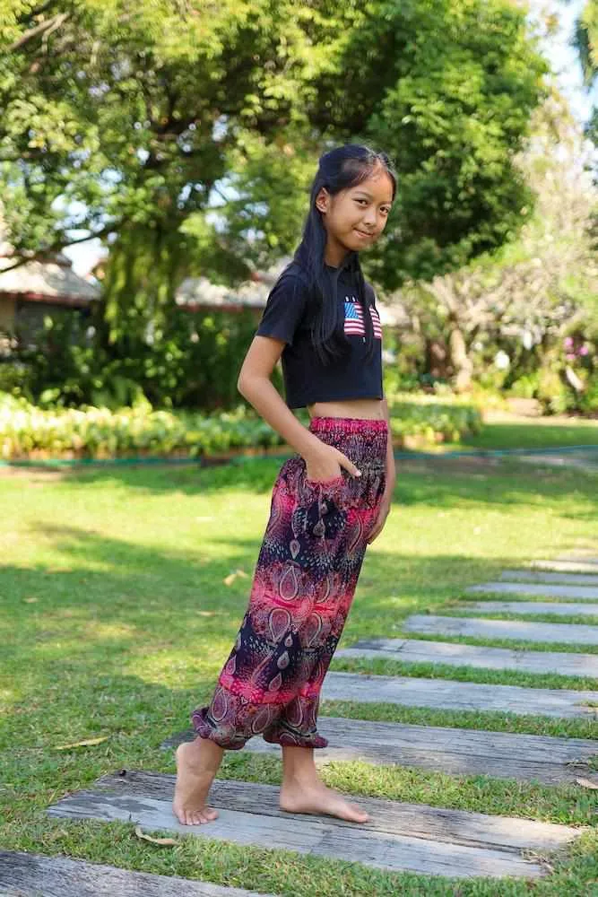 COLORFUL KIDS HAREM PANTS