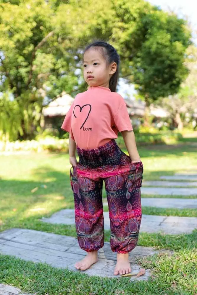 COLORFUL KIDS HAREM PANTS