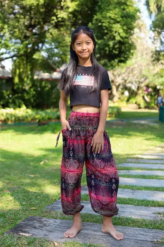 COLORFUL KIDS HAREM PANTS