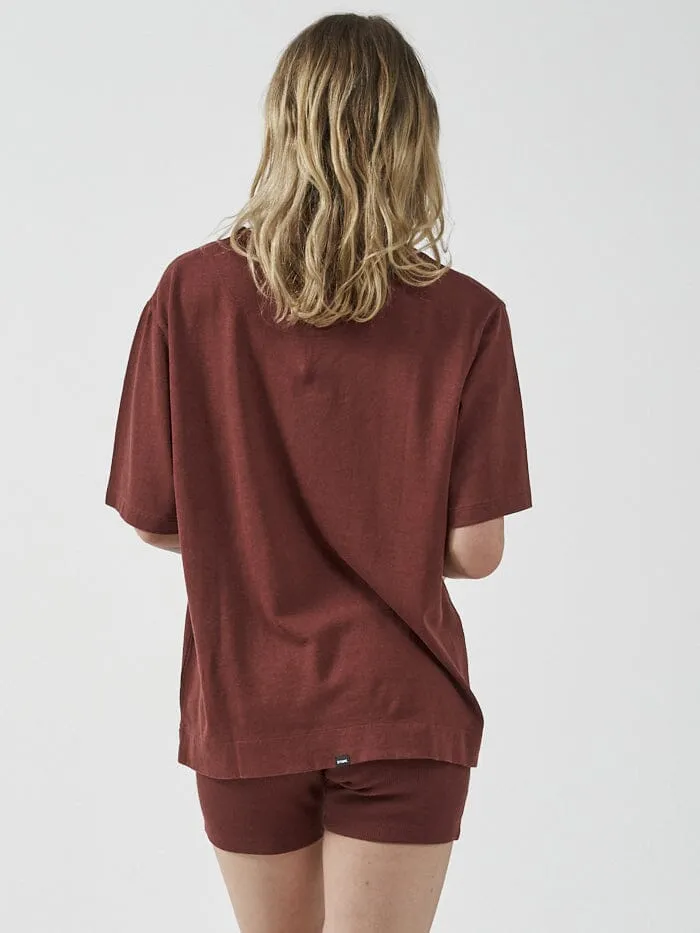 Density Hemp Box Tee - Port