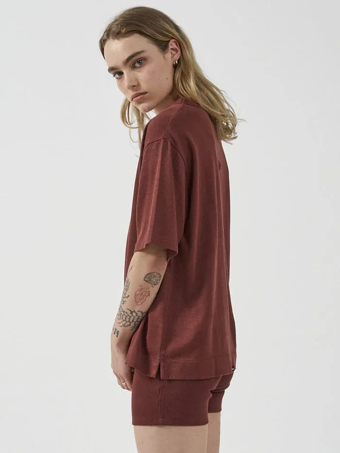 Density Hemp Box Tee - Port