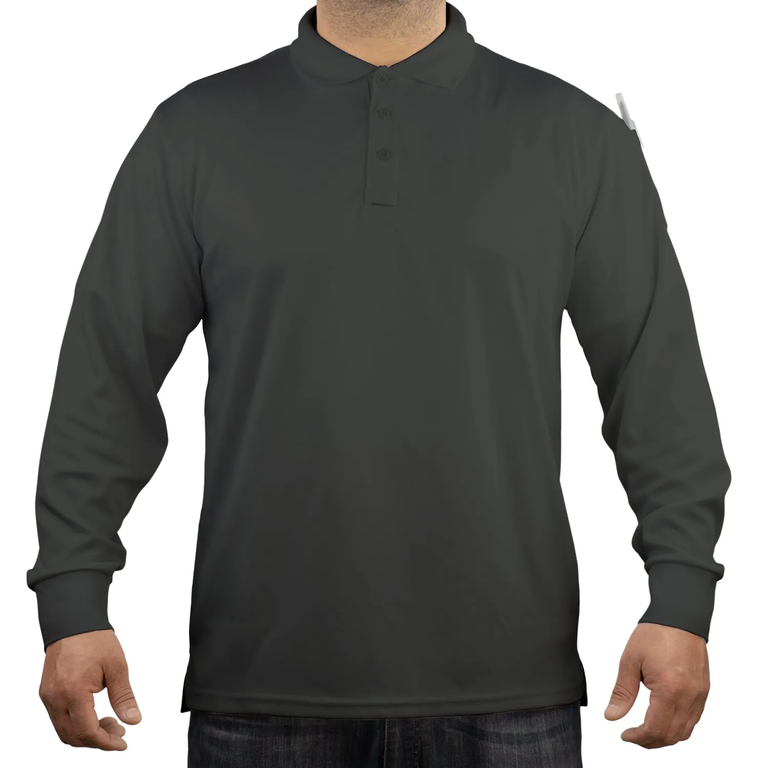 First Class Tactical Performance Long Sleeve Polo Shirt