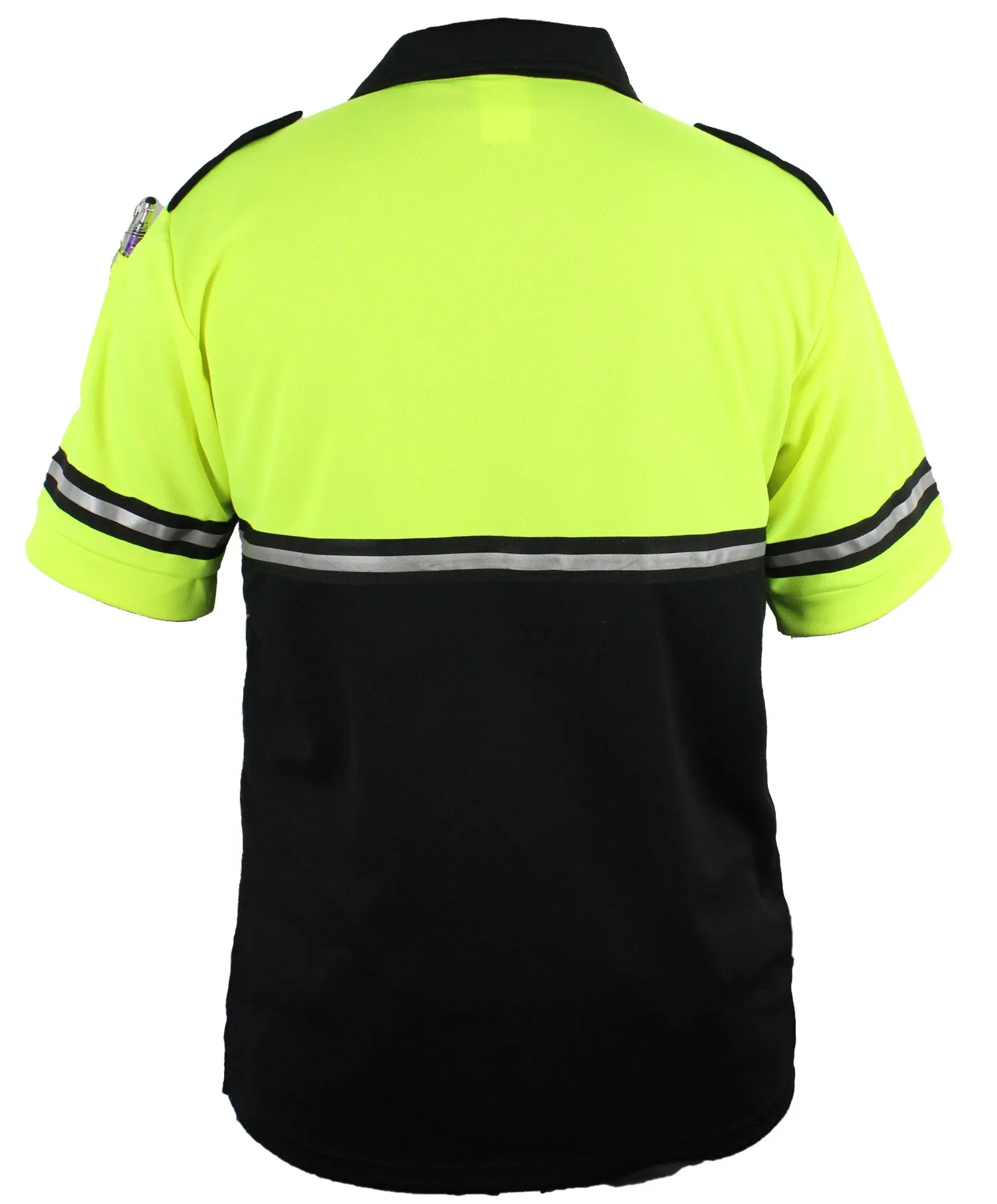 First Class Two Tone Bike Patrol Shirt with Zipper Pocket