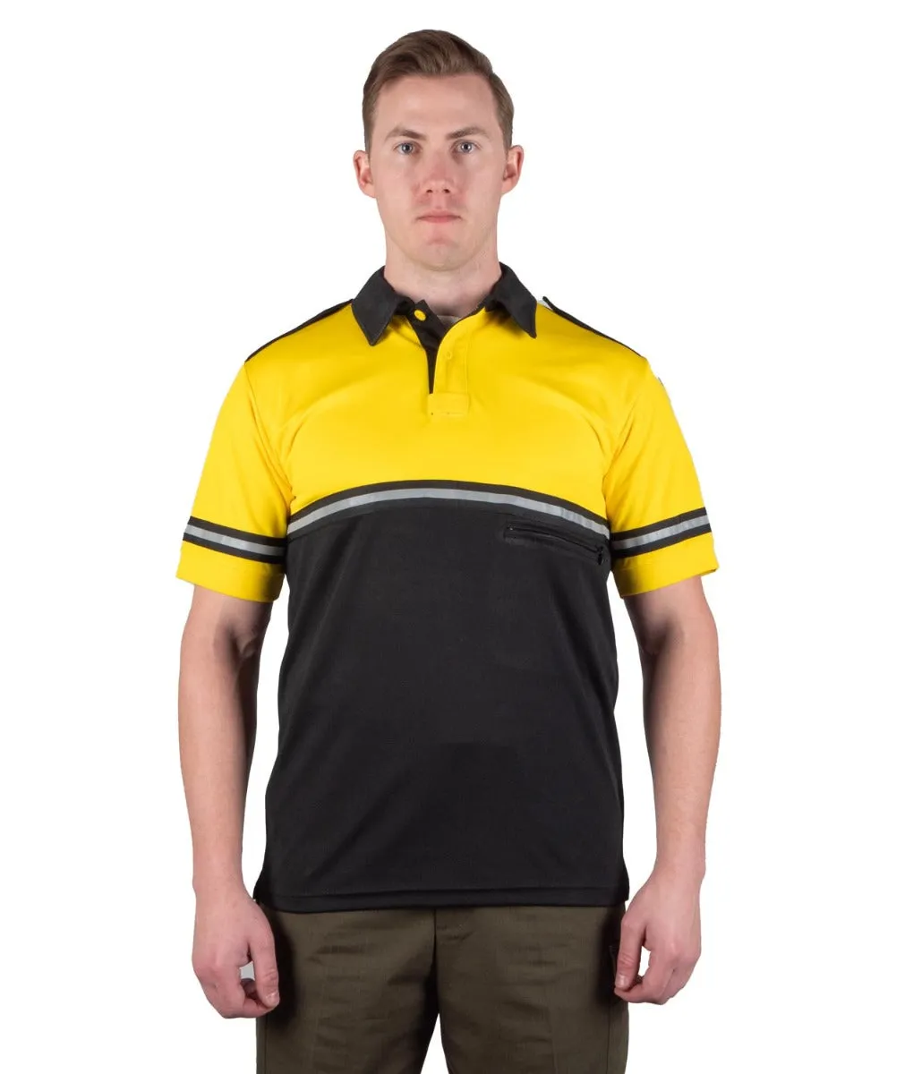 First Class Two Tone Bike Patrol Shirt with Zipper Pocket