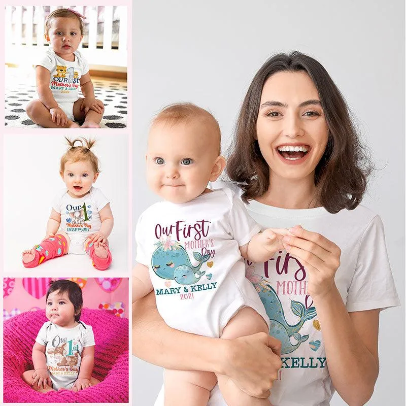 First Mother’s Day Matching T-shirts