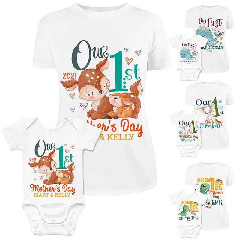 First Mother’s Day Matching T-shirts