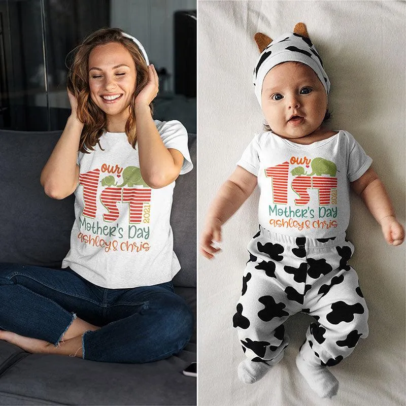 First Mother’s Day Matching T-shirts