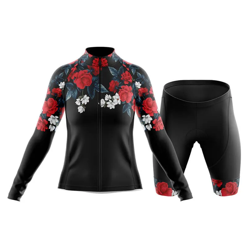 Floral Neck Valentine Club Cycling Kit