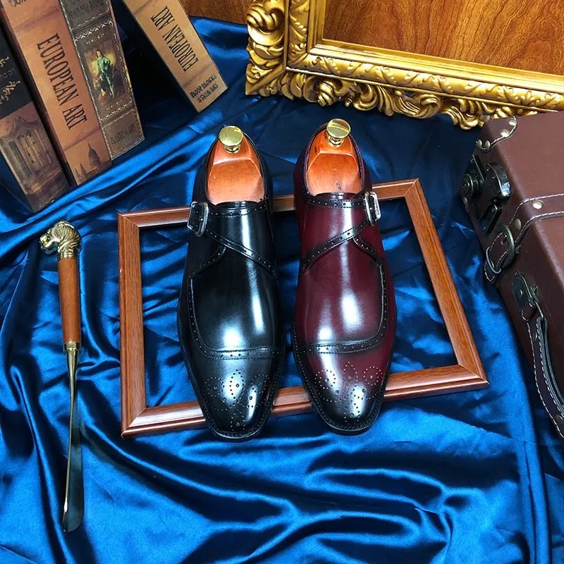 Italian Wingtip Oxford Dress Shoes: Exquisite Elegance