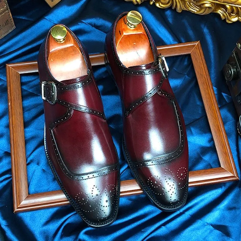 Italian Wingtip Oxford Dress Shoes: Exquisite Elegance