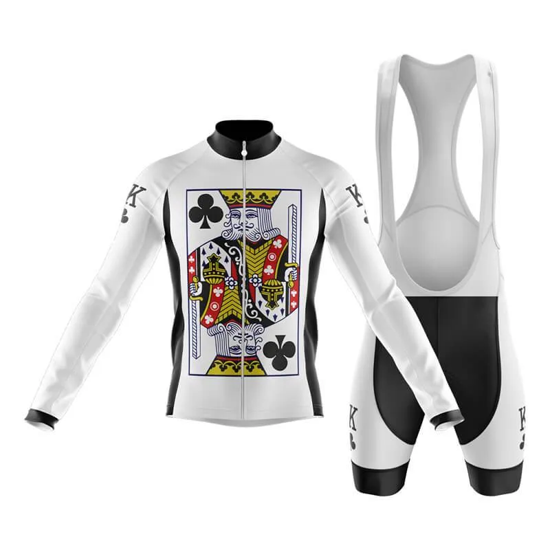 King Playing Cards (KING-CLOVES) Club Cycling Kit