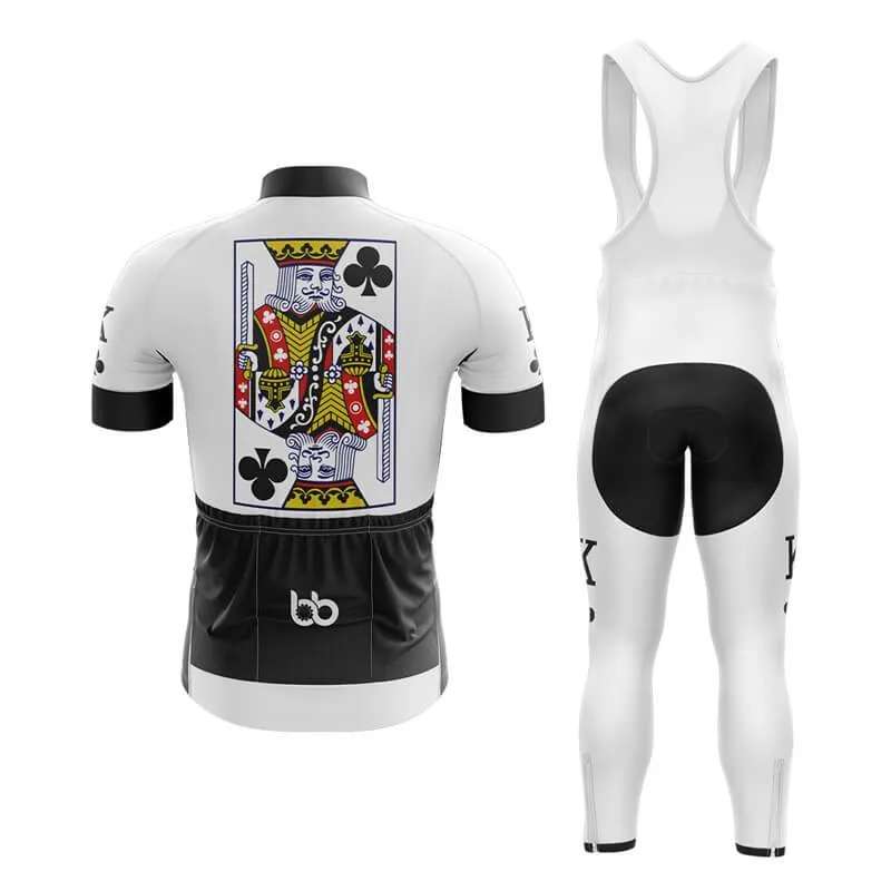 King Playing Cards (KING-CLOVES) Club Cycling Kit