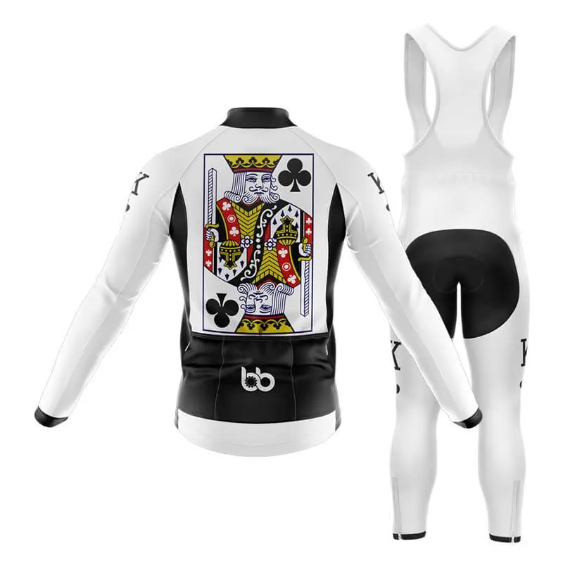 King Playing Cards (KING-CLOVES) Club Cycling Kit