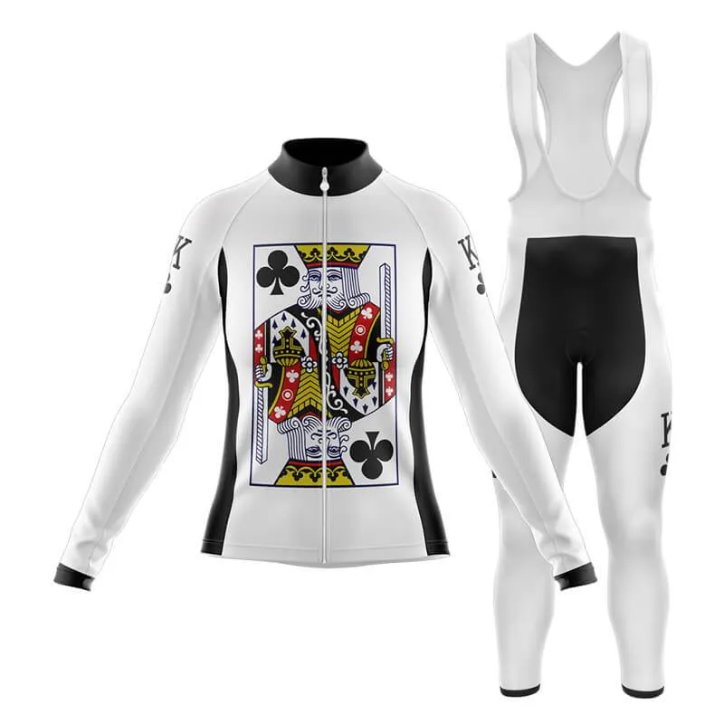 King Playing Cards (KING-CLOVES) Club Cycling Kit