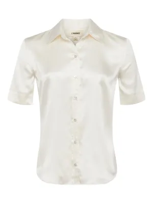 L'AGENCE ELLAH SHORT SLEEVE BLOUSE