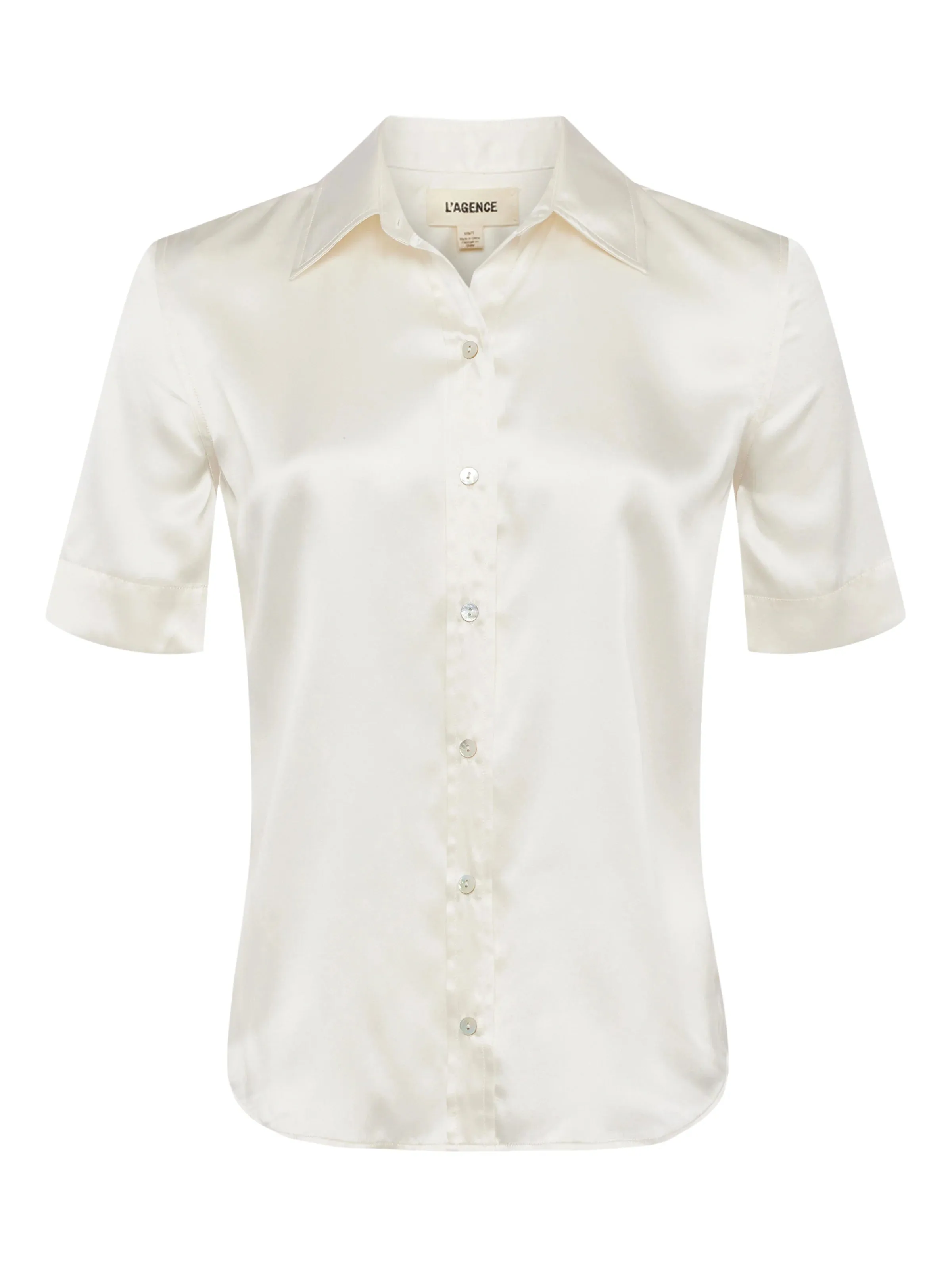 L'AGENCE ELLAH SHORT SLEEVE BLOUSE