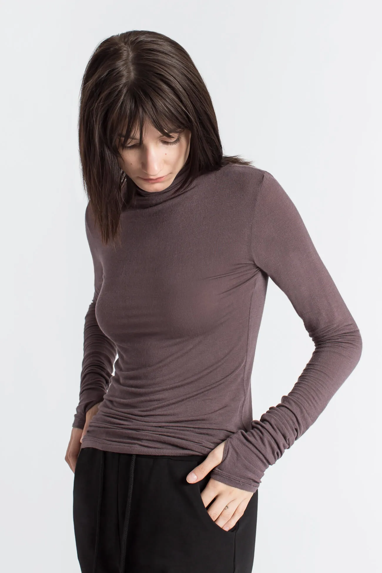 Liana Mock Turtleneck