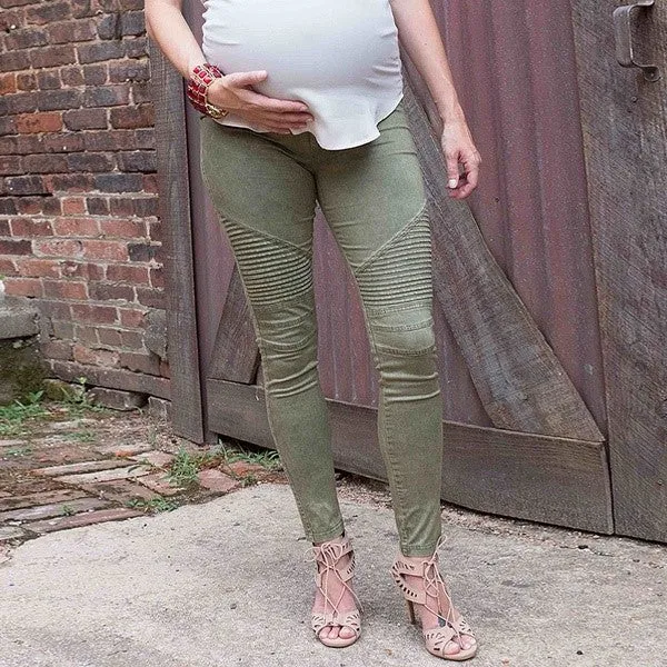 Maternity Jeans Casual Pregnancy Denim Pants Plus Size