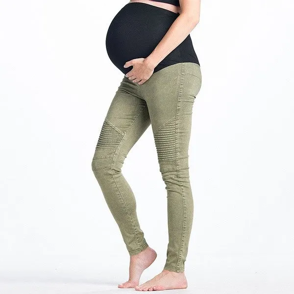 Maternity Jeans Casual Pregnancy Denim Pants Plus Size