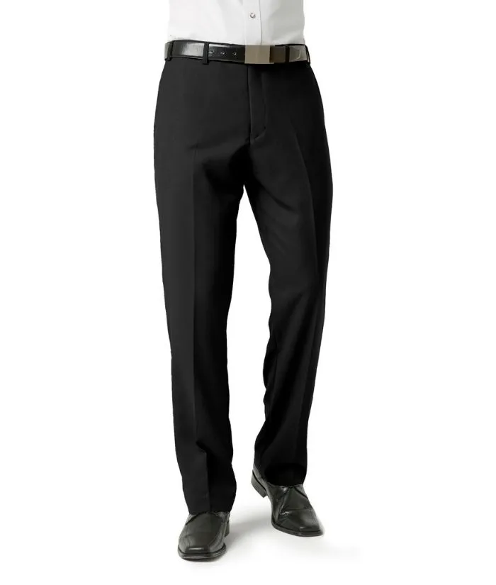 Mens Classic Flat Front Pant