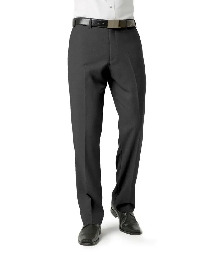 Mens Classic Flat Front Pant