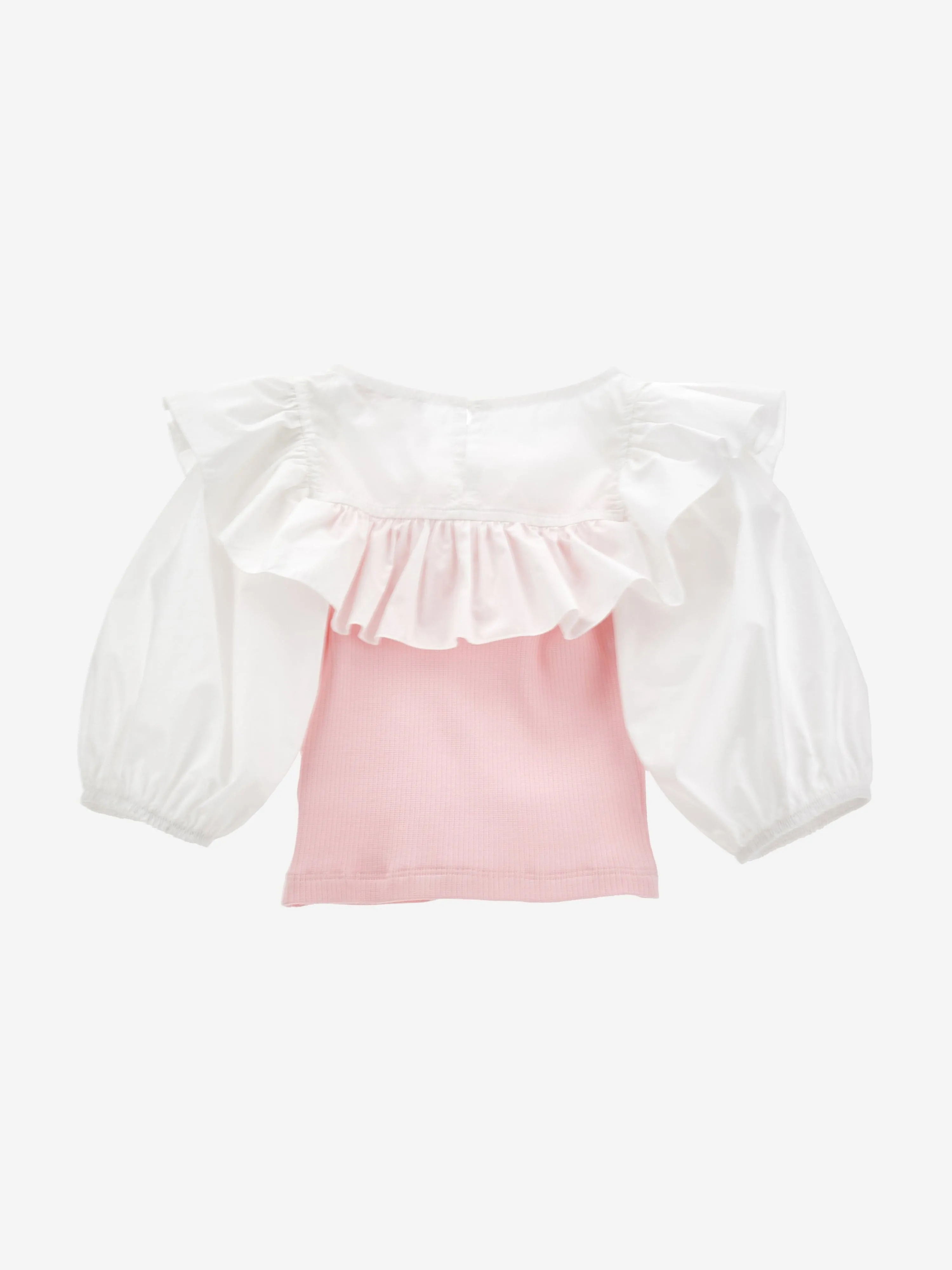 Monnalisa Girls Provenza Top in Pink