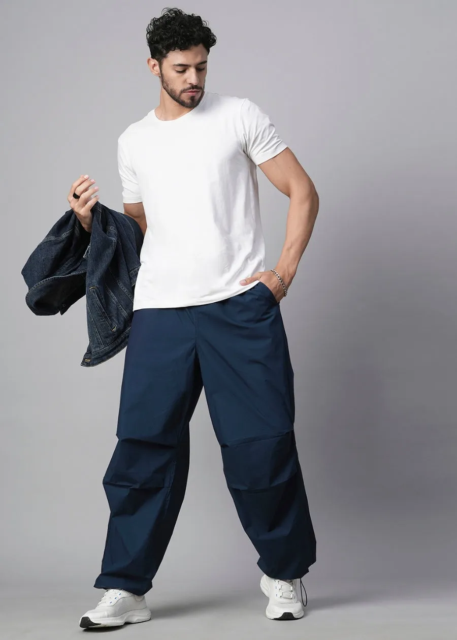 Parachute Pants For Men - Classic Navy