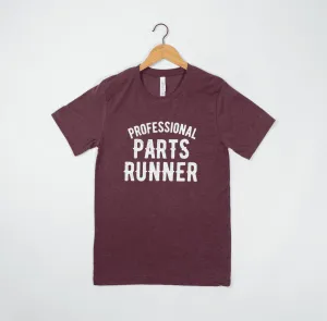 Professional Parts Runner Maroon Tee