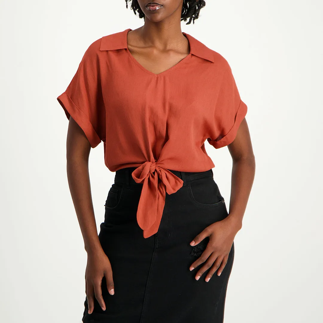 Short Sleeve Blouse