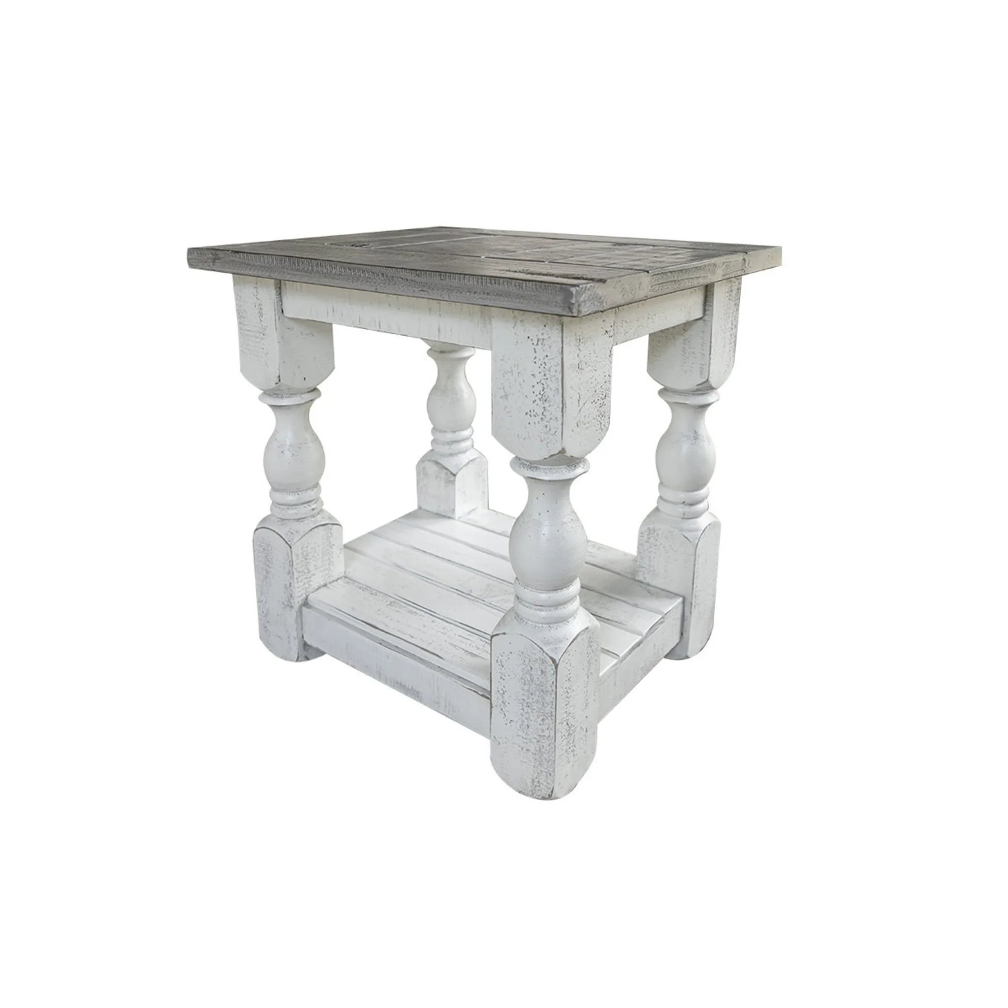 Stonegate Pillar Style Living Room Table Set