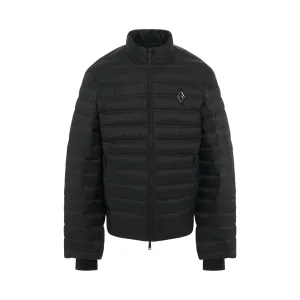 Stratus Puffer Jacket in Black