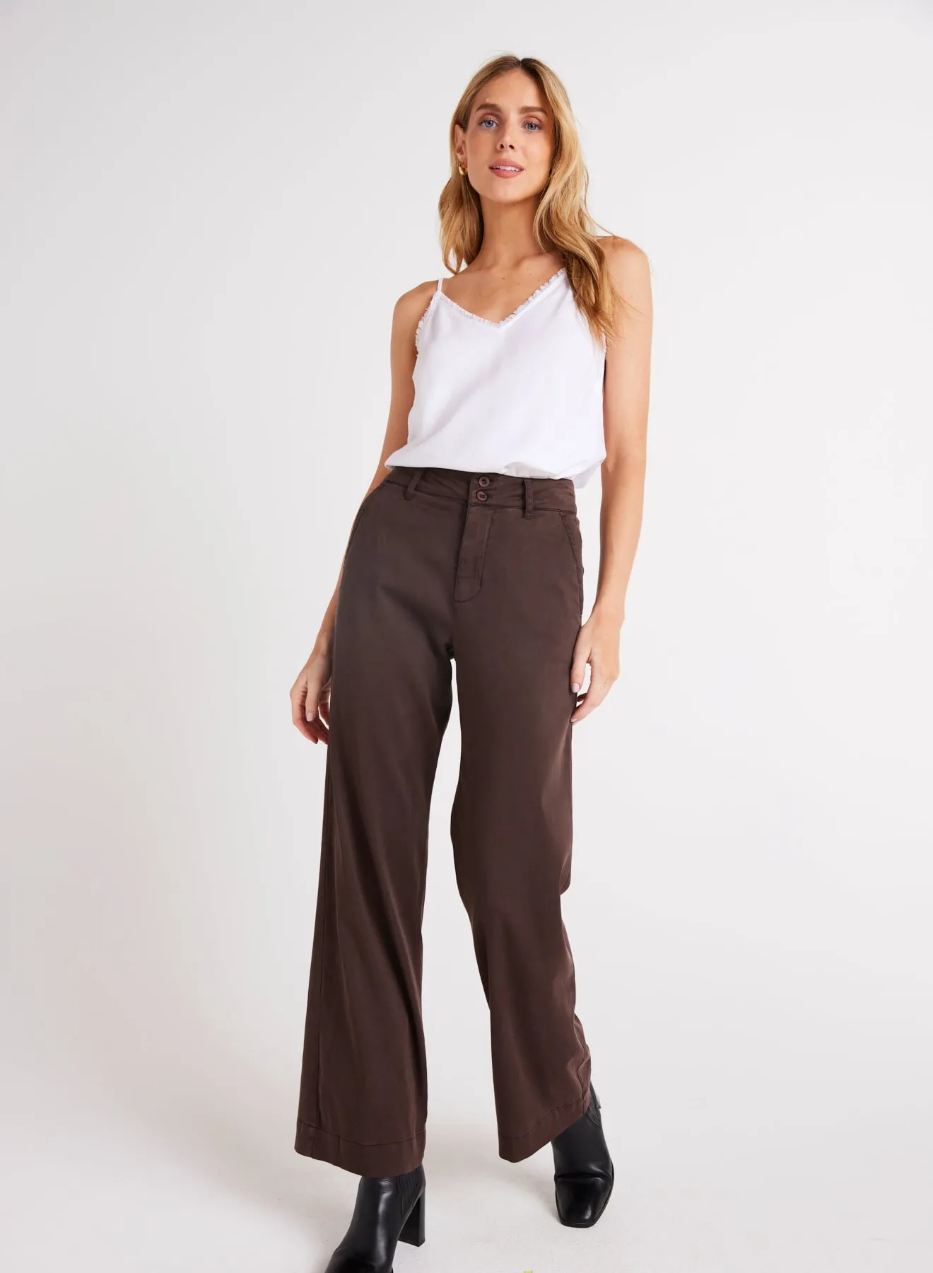 Sydney Wide Leg Pant - Endless Sea