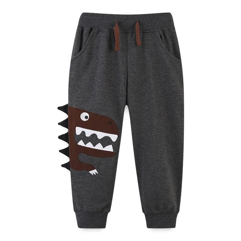 Toddler/Kid Cool Dinosaur Print Pants (3 colors)