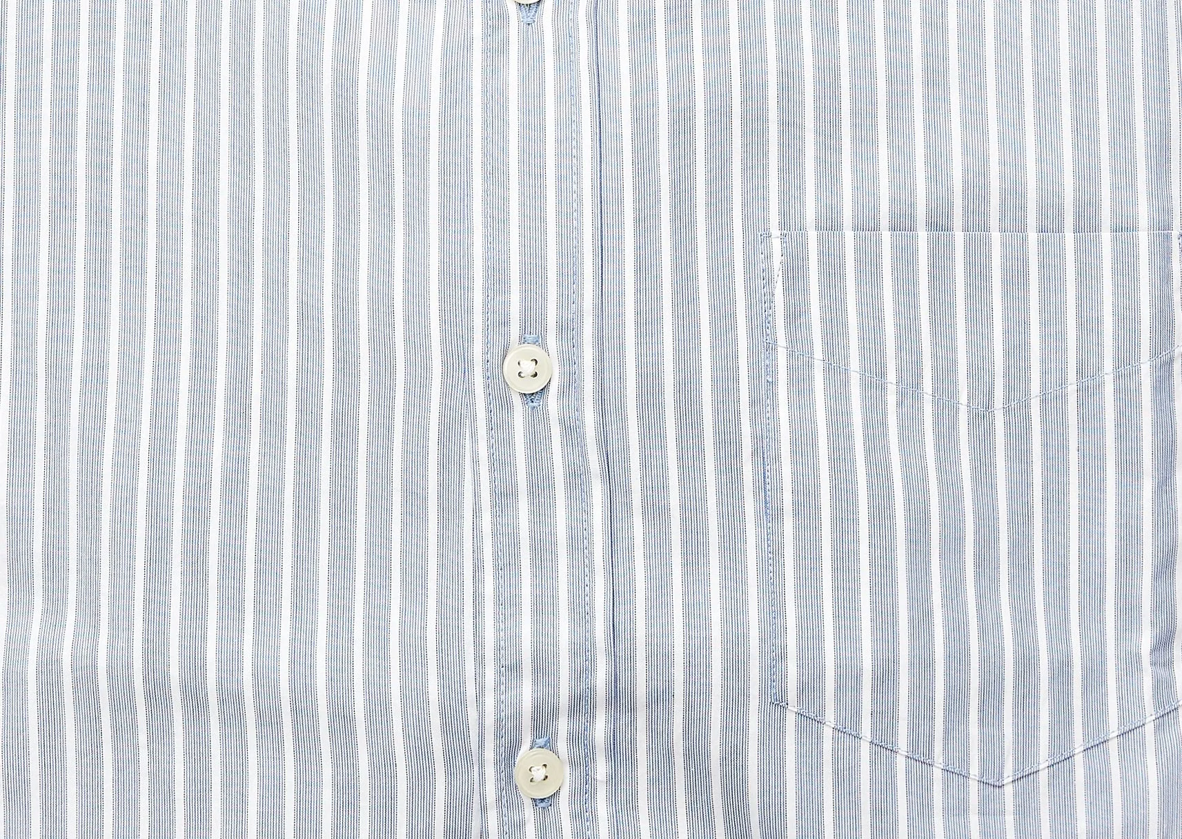 Washed Button Down Shirt - Kingsbridge Stripe